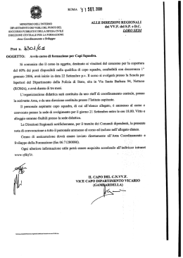 Scarica l`allegato - Confsal Vigili del Fuoco