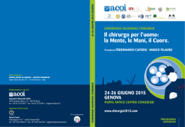 Libretto - programma definitivo