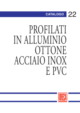 catalogo PDF - ORECA NEW SpA
