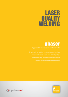 LASER QUALITY WELDING