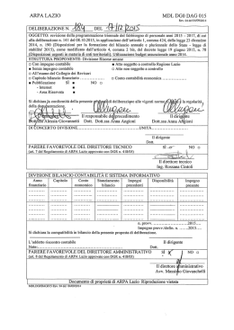 Delibera n. 184 del 17.12.2015