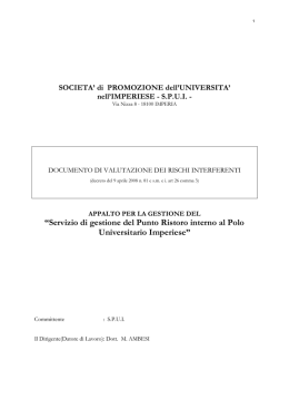 d.u.v.r.i. (documento valutazione rischi interferenti)