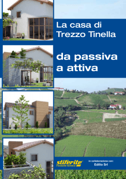 La casa di Trezzo Tinella - da passiva a attiva