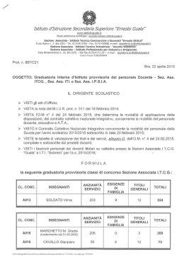 Scarica l`allegato - Istituto Superiore Statale E.Guala di Bra