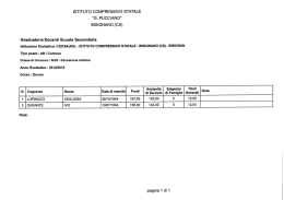 ISTITUTO COMPRENSIVO STATALE "G. PUCCIANO" BISIGNANO