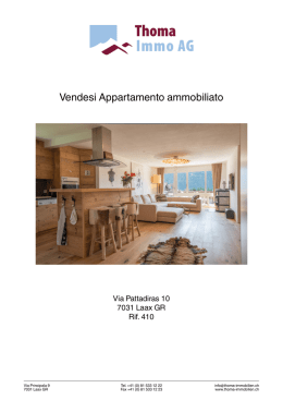 Vendesi Appartamento ammobiliato