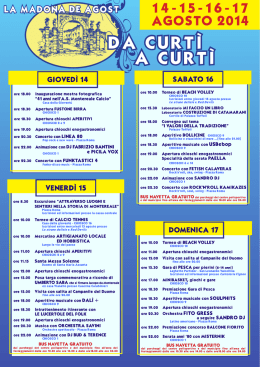 LA MADON - Pro Loco Montereale Valcellina