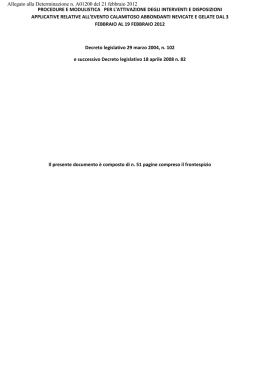 Deter. A01200 del 21 02 2012 - Agricoltura