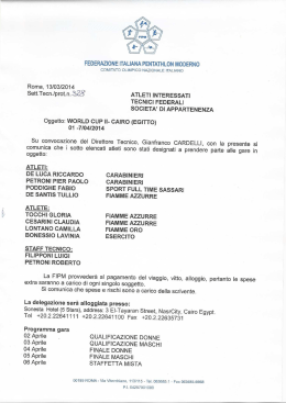 convocazioni world cup ii