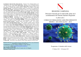 Programma - Regione Campania