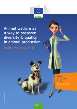 Animal welfare as a way to preserve diversity & quality in animal