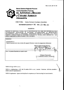 ss. ANTONIO e BIAGIO - Azienda Ospedaliera Santi Antonio e