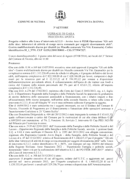 verbali-aggiudicazione provvisoria