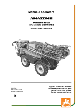 Manuale operatore