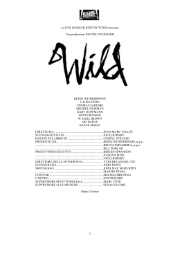 Scarica il pressbook completo di Wild