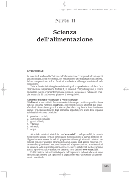Scienza dell`alimentazione