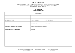 Ing. Antonio Turco - Comune di Magnago