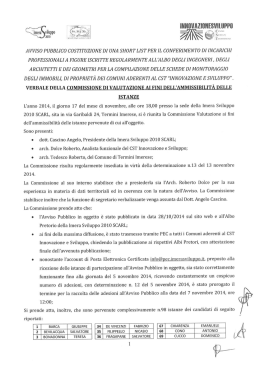 Leggi l`Avviso - Comune di Polizzi Generosa