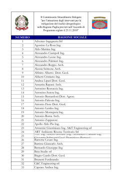 la Lista - dissestopuglia.it