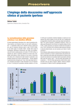 L`impiego della doxazosina nell`approccio clinico