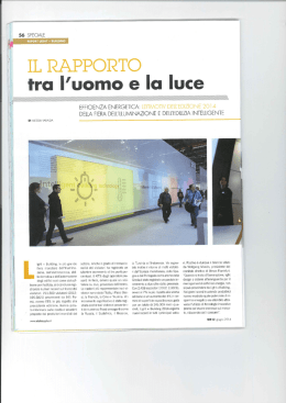 Il giornale dell`installatore elettrico - PDF 4.738Kb