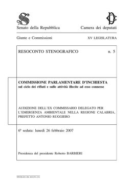 Stenografico n. 5 - Parlamento Italiano