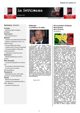 La Settimana - Beppe Grillo