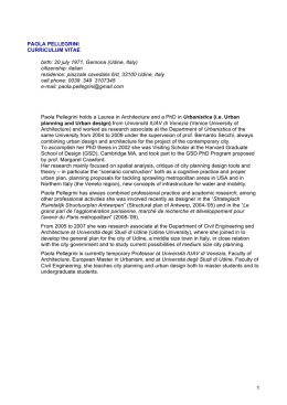 PAOLA PELLEGRINI cv inglese - AU
