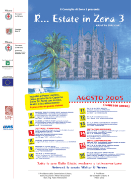 Locandina manifestazione