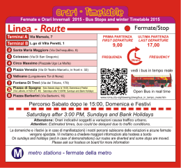 Orario PDF - City Sightseeing Roma