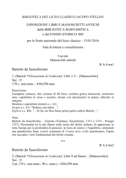 didascalie - Liceo classico "Jacopo Stellini"