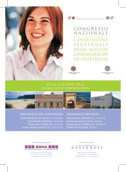 CONGRESSO NAZIONALE - Centro Medico Polispecialistico SOMA