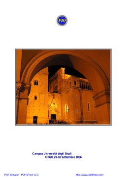 Vedi Programma - GTO Associazione Nazionale Tecnici Ortodontisti