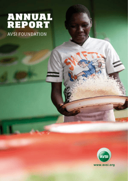 AVSI Annual Report 2013