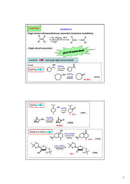 Dagli alcheni tetrasostituiti per ozonolisi (scissione ossidativa)