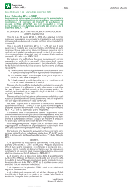 D.D.S. 19 dicembre 2014 n. 12481