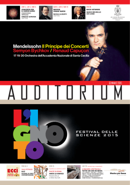 Scarica il PDF - Auditorium Parco della Musica