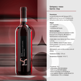 scheda pdf - Vinicola del Sannio