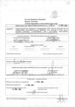Accordo siglato AOU San Luigi Gonzaga, Orbassano