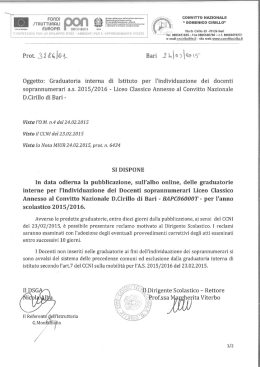 CONVITTO NAZIONALE