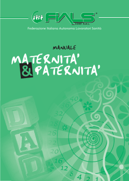 MATERNITA` PATERNITA`