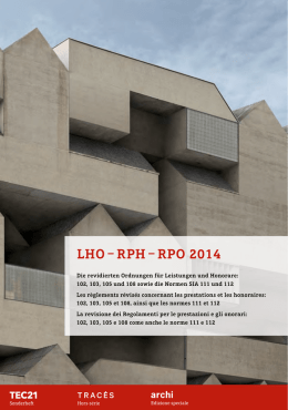 LHO RPH RPO 2014