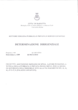 IIII G - Comune di Barletta