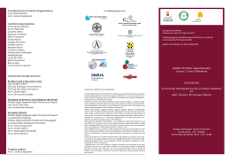 Coordinamento Comitato Organizzatore