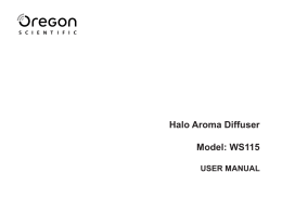 Halo Aroma Diffuser Model: WS115