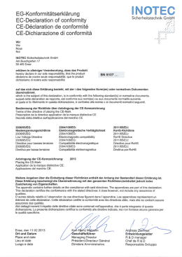 Inotec Sicherheitstechnik (Schweiz)