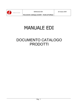 Manuale EDI 96.A