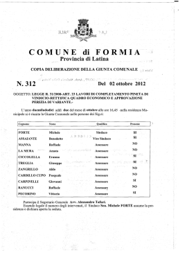 C 0 M`U`N`E`” di Po RM1