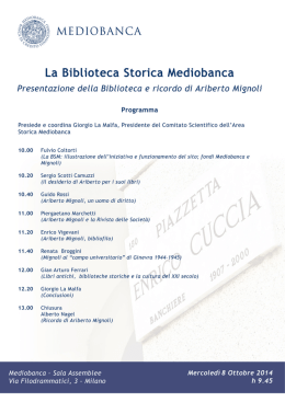 Scarica il programma