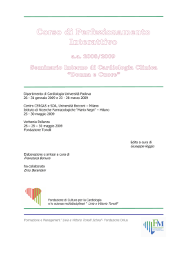 Corso di Perfezionamento 2008